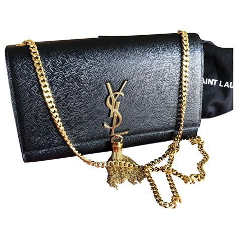 ysl kate pompon|Pompom Kate Saint Laurent Clutch bags for Women.